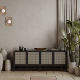 Handmade Ceramic Wall Sconce Japandi Wabi Sabi Lighting - thumbnail 3