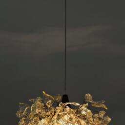 Floral Chandelier With Natural Leaves Bedroom Lighting - thumbnail 2