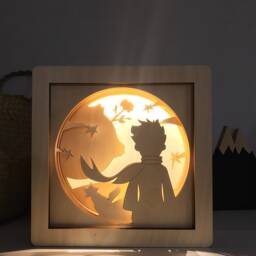 The Little Prince - Little Lamp-Little Shadow Box-Little Light-Baby Night Light-Little Light Box - thumbnail 3