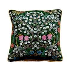 William Morris Blackthorn Cushion Cover Vintage 60S Arts & Crafts Pillow - thumbnail 1