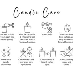 Orange Grapefruit & Cedar Scented Candle - Indian River Sunshine Citrus Soy Wax Candles Mood-Enhancing - thumbnail 3