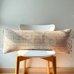 Brown Dot Block Print Mudcloth Hmong Pillow Case - thumbnail 2