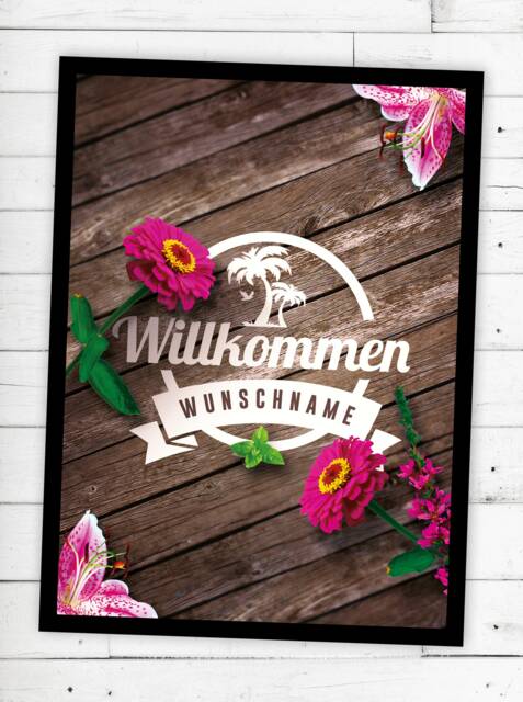 "Doormat ""Welcome"