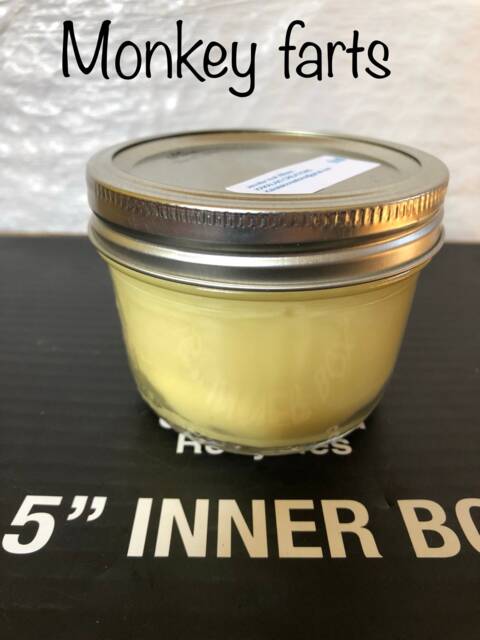 Soy Candle With 100% Cotton Wick in A Mason Jar