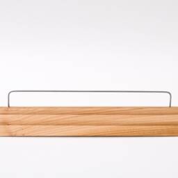 Wooden Note Card Bleacher/Index Holder Business Display Desktop Organizer Maxie - thumbnail 2