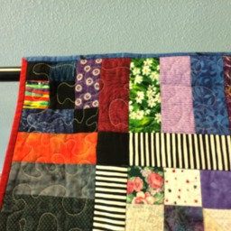 Patchwork Full/Double Quilt/ Throw/ Bed Runner - thumbnail 4