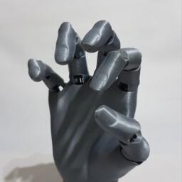 3D Printed Posable Hand Regular Size Movable Jointed Mannequin - thumbnail 3