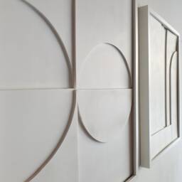 3D Relief Textured Image, Wall Art, Modern Minimalist Abstract Decoration - thumbnail 3