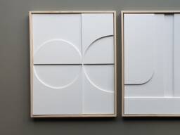 3D Relief Textured Image, Wall Art, Modern Minimalist Abstract Decoration - thumbnail 1