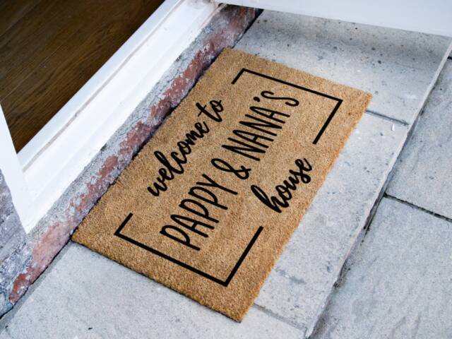 Add A Personalized Touch To Any Entrance With Custom Doormat - Great Housewarming Gift With A Rug For Your Porch - image 1