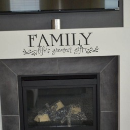 Family Life's Greatest Gift Vinyl Wall Lettering Sticker Decal Home Decor Kw098 - thumbnail 2