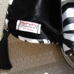 Zebra Home Decor, Black & White, Velvet Blanket, Safari Jungle Theme Throw Wedding Couple Gift - thumbnail 3