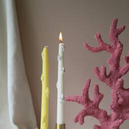 Scented Taper Candles Sea-Inspired Starfish Decor, Set Of 2 - thumbnail 3