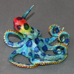 "Octopus Bronze ""Oscar Octopus" - thumbnail 3