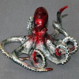 "Octopus Bronze ""Oscar Octopus" - thumbnail 4