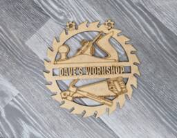 Personalised Workshop Diy Sign, Tools Plaque, Gift For Him, Present, Gift Her, Engineer, Mechanic Wall Hanging, Keepsake, Man Cave, She Shed - thumbnail 1