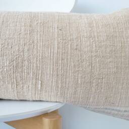 Brown Dot Block Print Mudcloth Hmong Pillow Case - thumbnail 2