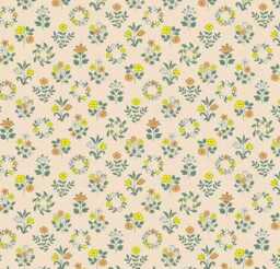 Liberty London Fitted Crib Sheet Vintage Floral Baby Bedding - thumbnail 1