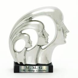 Personalized Statue, Face Sculpture, Sisters Family Mother's Gifts Personalized, Wedding Ideas, Proposal - thumbnail 2