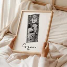 Personalised Pet Photo Collage Print - Dog Print, Gift, Portrait - thumbnail 3