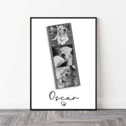 Personalised Pet Photo Collage Print - Dog Print, Gift, Portrait - thumbnail 1