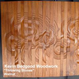 "Sculpture Turned Wood, ""Throwing Stones" - thumbnail 2