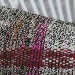 Throw Pillow Covers, Body Pillow, 10x20 Corner Case, Striped Vintage Sofa Bolster Cover, 439 - thumbnail 2