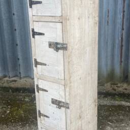 Up-Cycled Industrial Locker - For Delivery Charge Info See Description - thumbnail 3