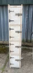 Up-Cycled Industrial Locker - For Delivery Charge Info See Description - thumbnail 1