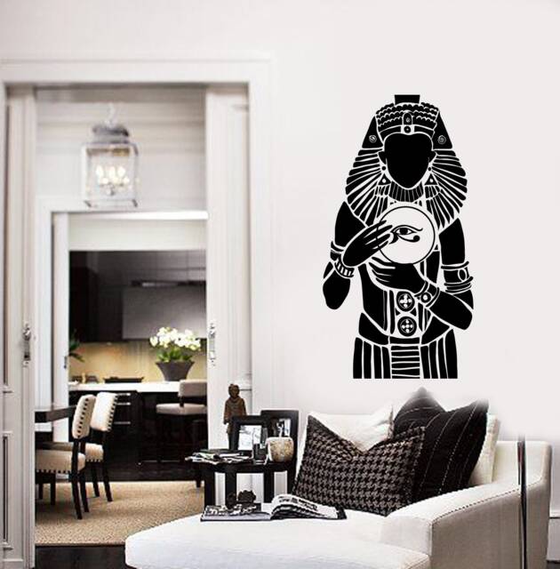 Egyptian Vinyl Wall Decal Egypt Eye Of God Room Decoration Idea Stickers Mural - #2743Da - image 1