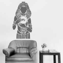 Egyptian Vinyl Wall Decal Egypt Eye Of God Room Decoration Idea Stickers Mural - #2743Da - thumbnail 2