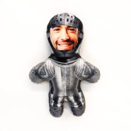 Knight in Shining Armour Mini Me??? Photo Doll/Face Teddy Novelty Gift - thumbnail 2