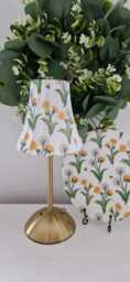 Cordless Touch Lamp. Beautiful Decoupaged Gisela Graham Inspired Dandelion & Bee Usb Rechargeable Lamp.other Designs Available - thumbnail 1