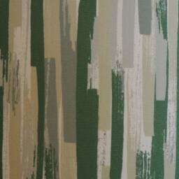 Stripes Green Lampshade Abstract Stripey Green Grey Cotton Fabric Lamp Shade Handmade Drum Table Floor Or Ceiling Pendant - Various Sizes - thumbnail 4