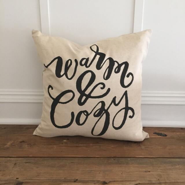 Warm & Cozy Pillow Cover