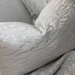 "Marble Champagne Cushion Cover, Luxury Throw Pillow Case 12"" X 20" - thumbnail 3