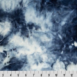 Personalized Baby Minky Blanket-Personalized Indigo Tie Dye Blanket Girl Boy-Navy Bedding-Navy Nursery-Minky Baby Blanket Navy Boy - thumbnail 3