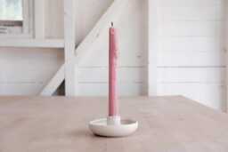 Dune Handmade Porcelain Candlestick Holder - thumbnail 1