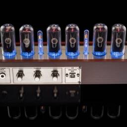Wooden Case For 6 In-18/Z5660M/Zm1042 Nixie Tubes Clock Boyfriend, Husband, Vintage, Glowing Clock, Gift, Steampunk - thumbnail 4