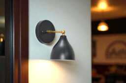 Handmade Brass Wall Sconce Mid-Century Minimalist Light Fixture