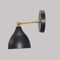 Handmade Brass Wall Sconce Mid-Century Minimalist Light Fixture - thumbnail 2