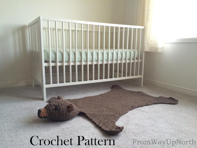 Bear Rug Blanket - Crochet Pattern - image 1