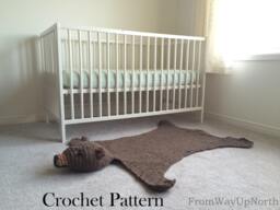 Bear Rug Blanket - Crochet Pattern - thumbnail 1