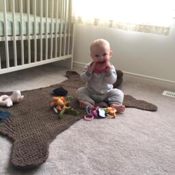 Bear Rug Blanket - Crochet Pattern - thumbnail 2