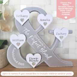 Blended Family Sign, Gift, Wedding Gift For Couple With Kids, 40Th Birthday Gifts Her, Daughter in Law Gifts, Mum - thumbnail 3