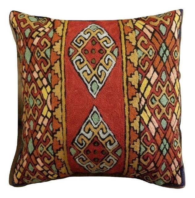 "Exclusive Hand Made Soft Throw Cushion Cover 16""x16" - image 1