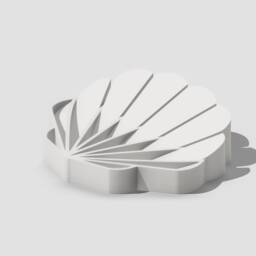 Soap Dish, Draining Dish Dispenser For Bathroom Or Kitchen, Seashell Sponge Holder, Modern Accessories, Bar, Kitchen - thumbnail 2