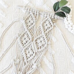 Macrame Plant Hanger /Plant Hanger/ Wall Hanging - Willow - thumbnail 4