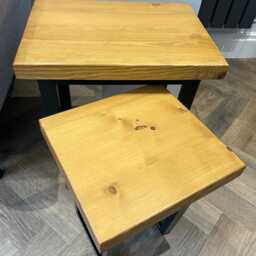 Handmade Reclaimed Wood Table Top - Custom Solid Wood, Rustic Finish - thumbnail 3