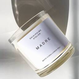 Madre Mom - Gardenia White Floral Scented Candle Mothers Day Mom Gift For Christmas Gift Candle Mom Spanish Madre - thumbnail 2